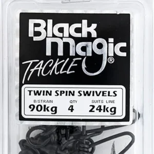 Laatste Kans Black Magic | Twin Spin | Kogel Gelagerde speldwartel 160kg 3 stuks